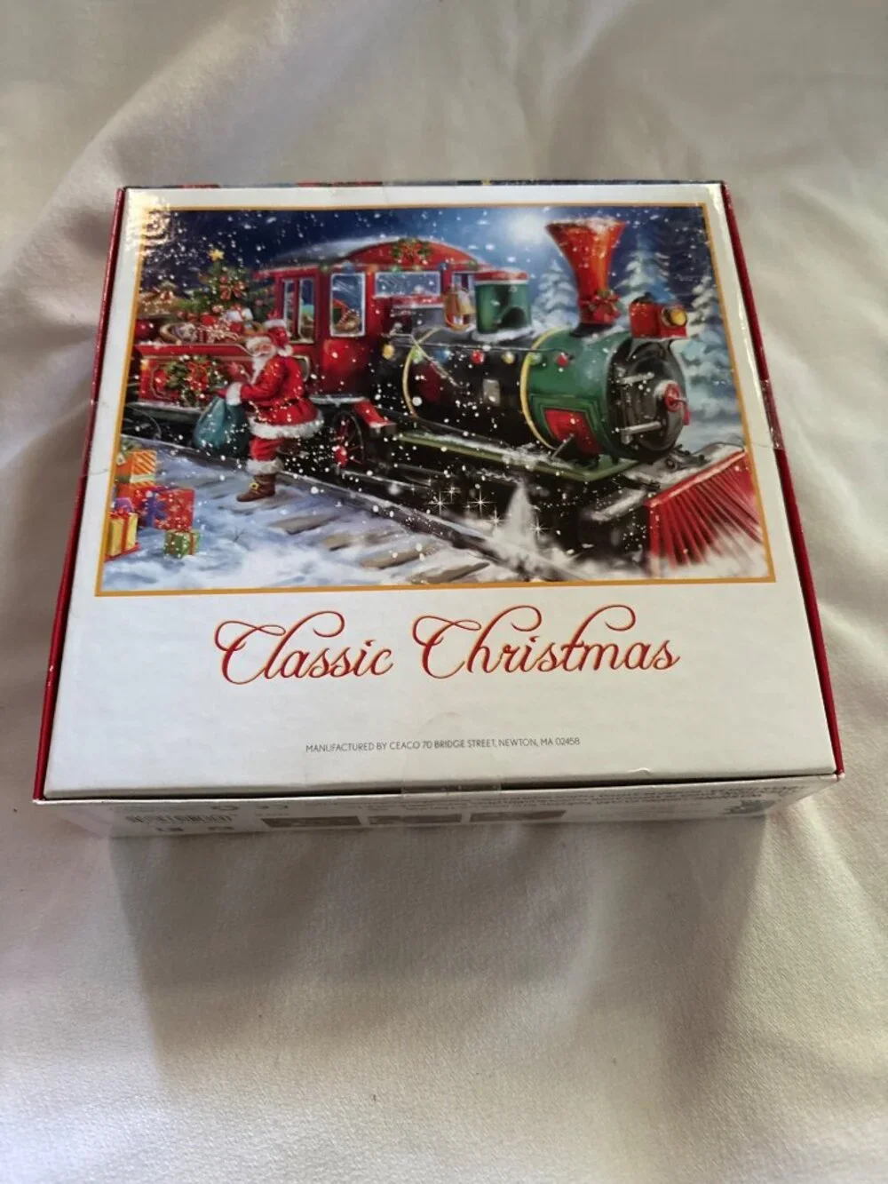 Train Scene Classic Christmas 1000-Piece Jigsaw Puzzle By Ceaco 27